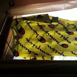 Champion t shirt, size XXXL, yellow, red and black colored